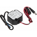 Maitinimo šaltinis apvalus, montuojamas (kamerai) 12V 1A 24W 5.5x2.1mm Pulsar